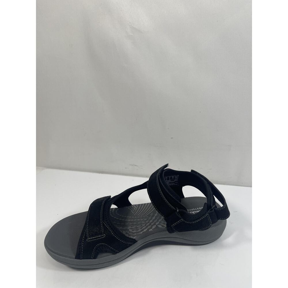 Clarks Mira Bay Shoes Women's Size 8W Black Cloudsteppers Sandals New Box - Picture 6 of 14